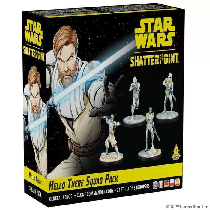 Star Wars Shatterpoint - Hello There Squad Pack - General Obi-Wan Kenobi
