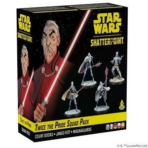 Atomic Mass Games Miniatures Star Wars Shatterpoint - Twice the Pride - Count Dooku Squad Pack (Q2 2023)