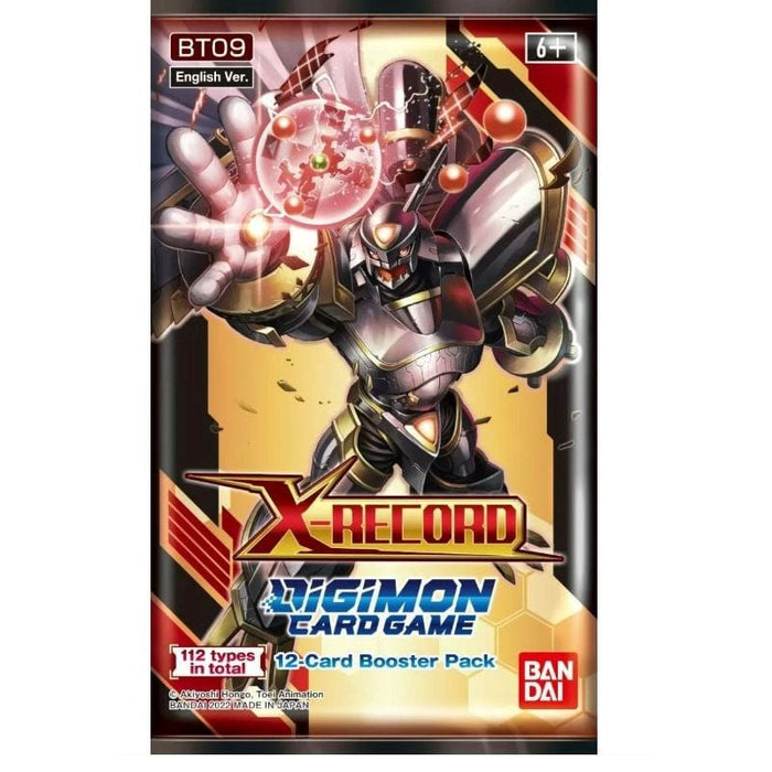 Digimon Card Game Series 09 X Record BT09 Booster