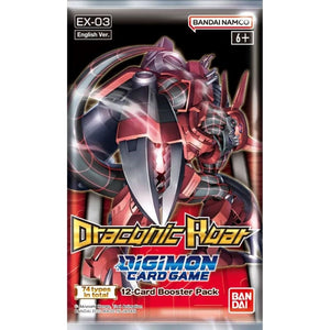 Bandai Trading Card Games Digimon TCG -  Draconic Roar [EX-03] Booster (11/11 release)