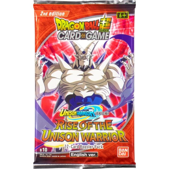 Dragon Ball Super TCG - UW1 Rise of the Unison Warrior - Second Edition - Booster