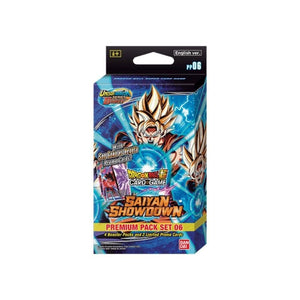 Bandai Trading Card Games Dragon Ball Super TCG - UW6 Saiyan Showdown - Premium Pack