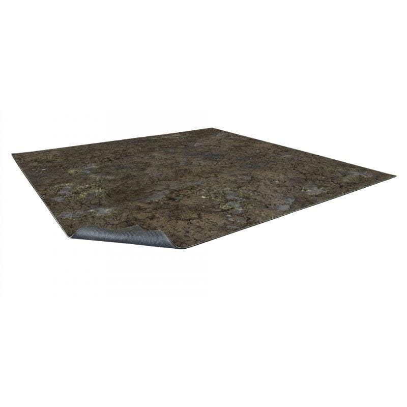 Battle Systems Miniatures Muddy Streets Gaming Mat 2x2