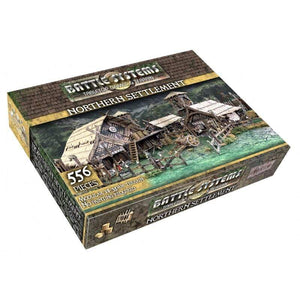 Battle Systems Miniatures Northern Settlement (Battle Systems)