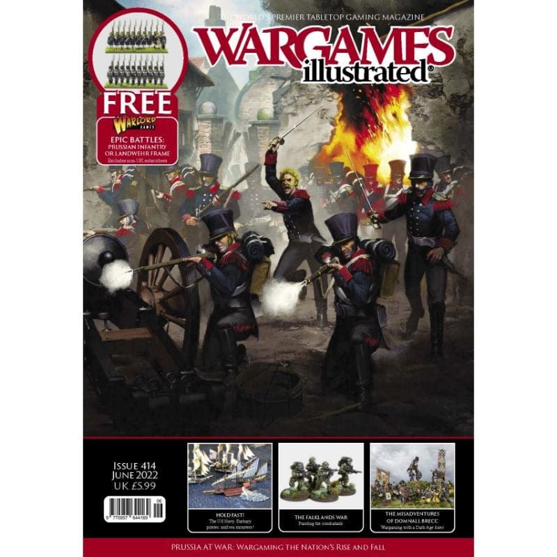 Battlefront Miniatures Fiction & Magazines Wargames Illustrated Issue #414