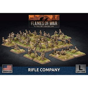 Battlefront Miniatures Miniatures Flames of War - Americans - Rifle Company (Plastic)