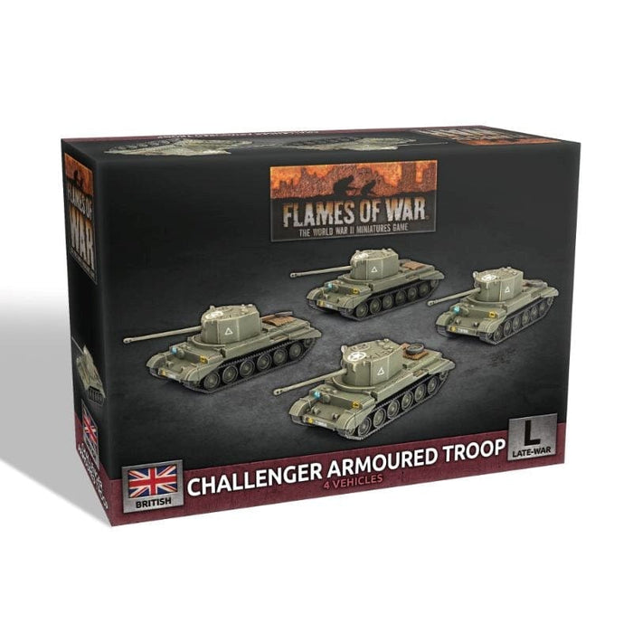 Flames of War - British - Challenger Armoured Troop