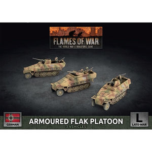 Battlefront Miniatures Miniatures Flames of War - German - Armoured Flak Platoon