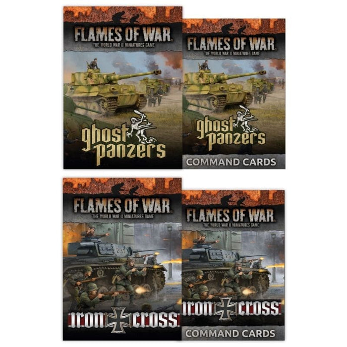 Flames of War - German Eastern Front Unit & Command Cards