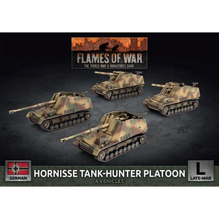 Flames of War - German - Hornisse Tank - Hunter Platoon