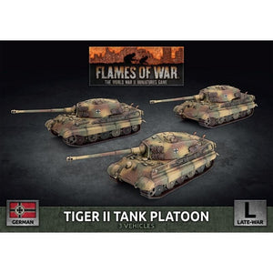 Battlefront Miniatures Miniatures Flames of War - German - Tiger II Tank Platoon