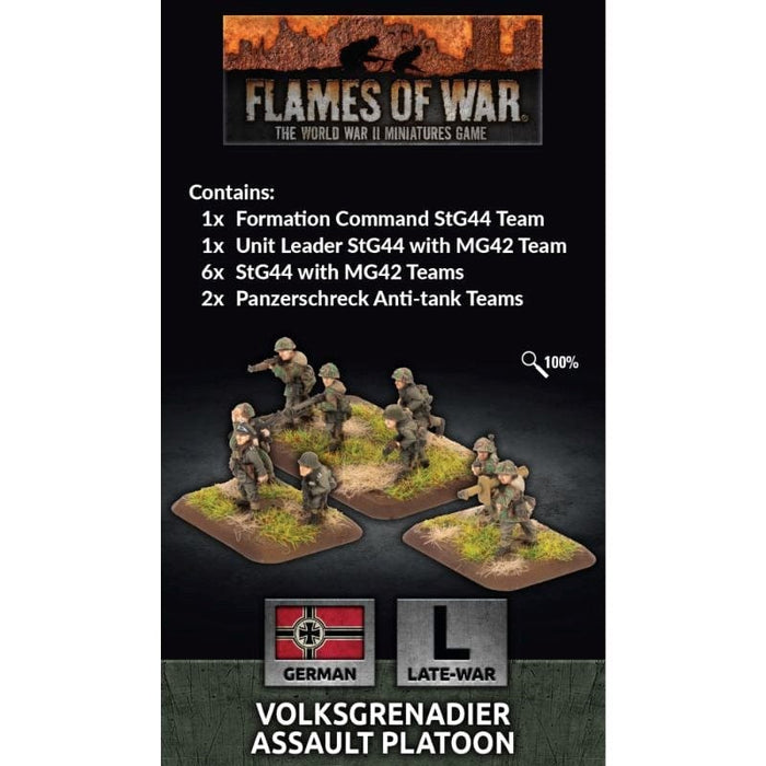 Flames of War - German - Volksgrenadier Assault Platoon
