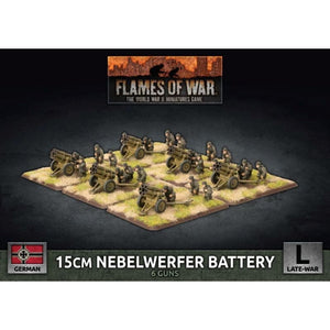 Battlefront Miniatures Miniatures Flames of War - Germans -  15cm Rocket Launcher Battery (x6 Plastic)