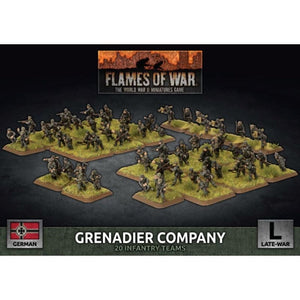 Battlefront Miniatures Miniatures Flames of War - Germans - Grenadier Company (Plastic)