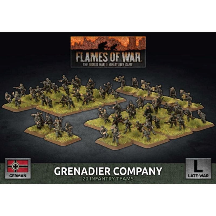 Flames of War - German - Grenadier Company (Plastic)