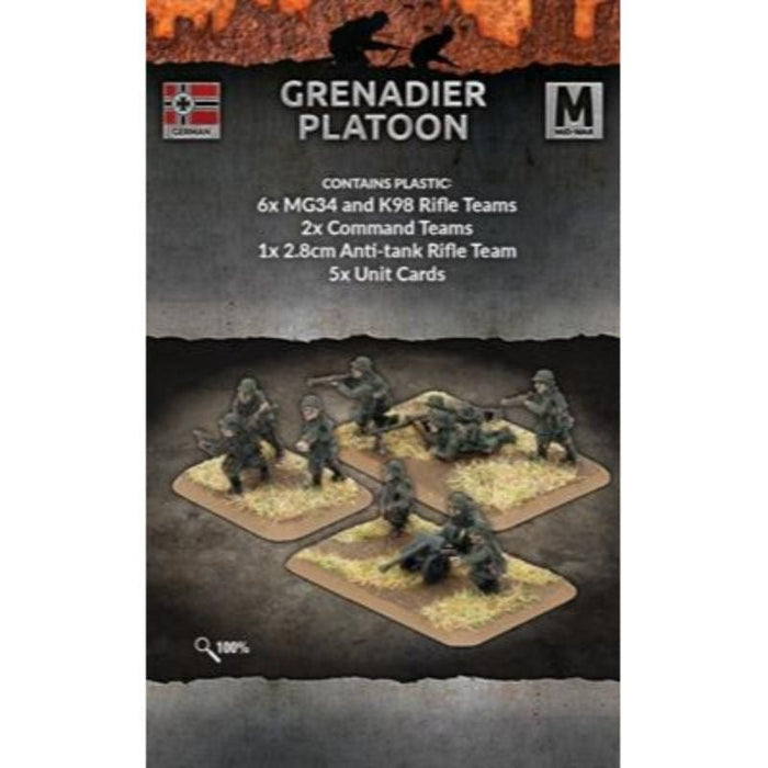 Flames of War - German - Grenadier Platoon (Blister)