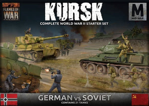Battlefront Miniatures Miniatures Flames of War - Kursk Starter Set (German vs Soviet)