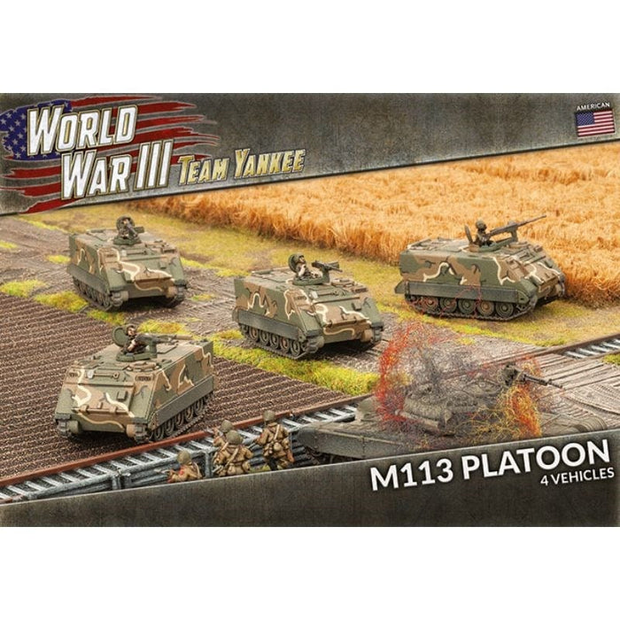 World War 3 - Team Yankee - American - M113 Platoon (Plastic)