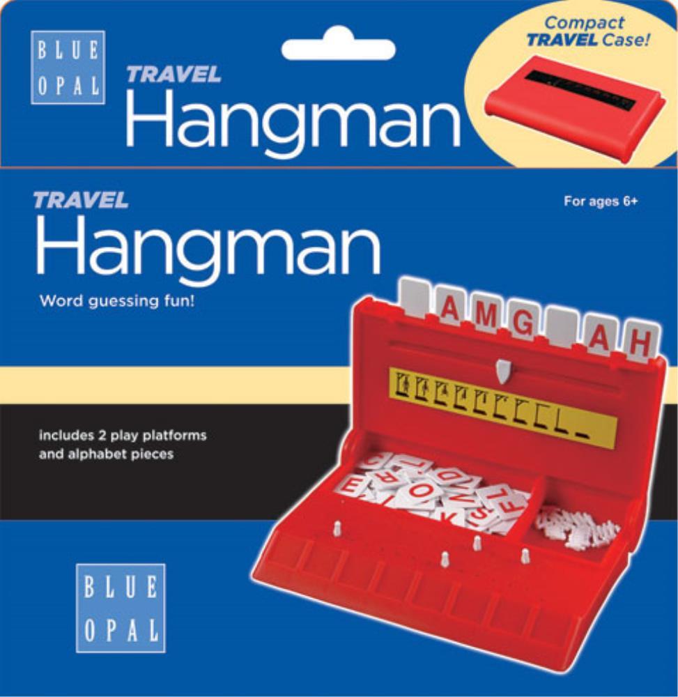 Blue Opal Australia Classic Games Hangman Travel - Blue Box (Blue Opal)