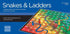 Blue Opal Australia Classic Games Snakes and Ladders - Blue Box (Blue Opal)