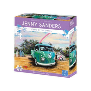 Blue Opal Australia Jigsaws Jenny Sanders - Green Kombi Ute (1000pc) Blue Opal