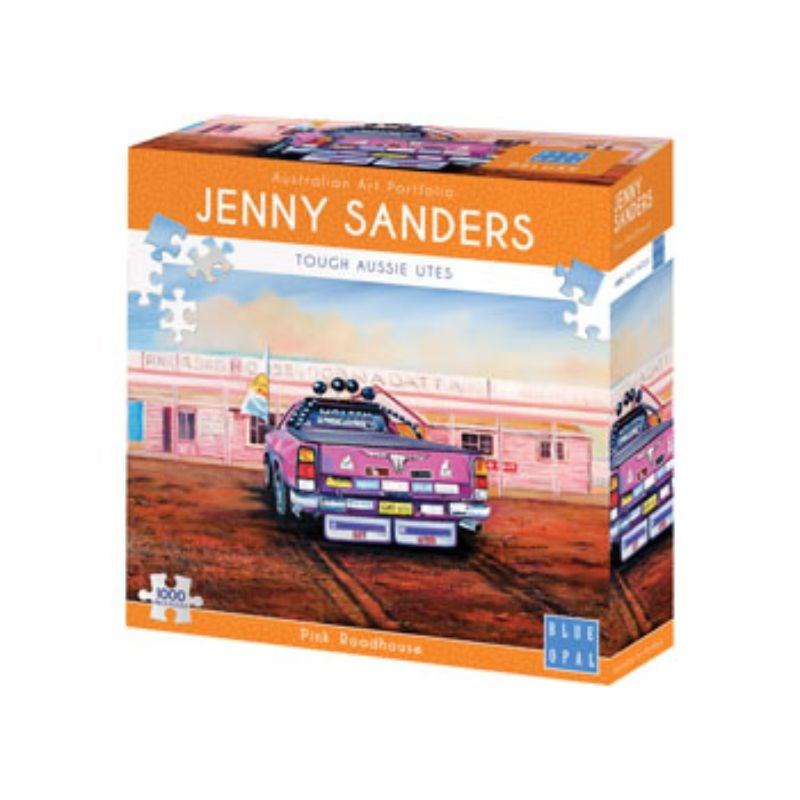 Blue Opal Australia Jigsaws Jenny Sanders - Pink Roadhouse (1000pc) Blue Opal