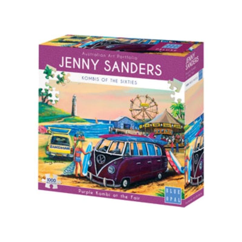Blue Opal Australia Jigsaws Purple Kombi at the Fair (1000pc) Blue Opal