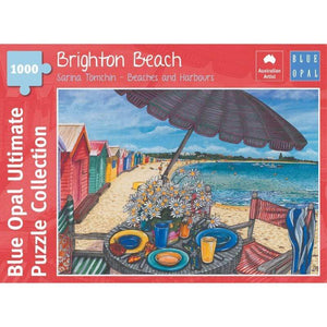 Blue Opal Australia Jigsaws Sarina Tomchin - Brighton Beach (1000pc) Blue Opal