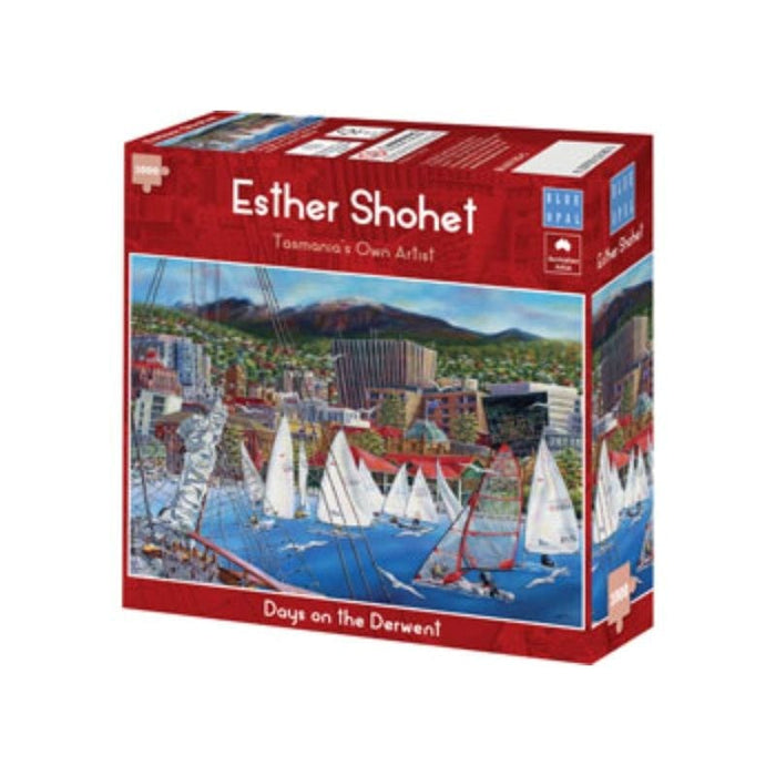 Shohet Days on the Derwent (1000pc) Blue Opal