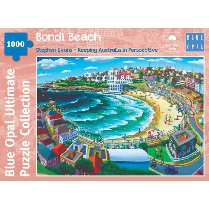 Stephen Evans - Bondi Beach (1000pc) Blue Opal