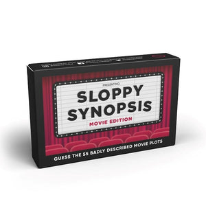 Bubblegum Stuff Board & Card Games Sloppy Synopsis - Movie Edition