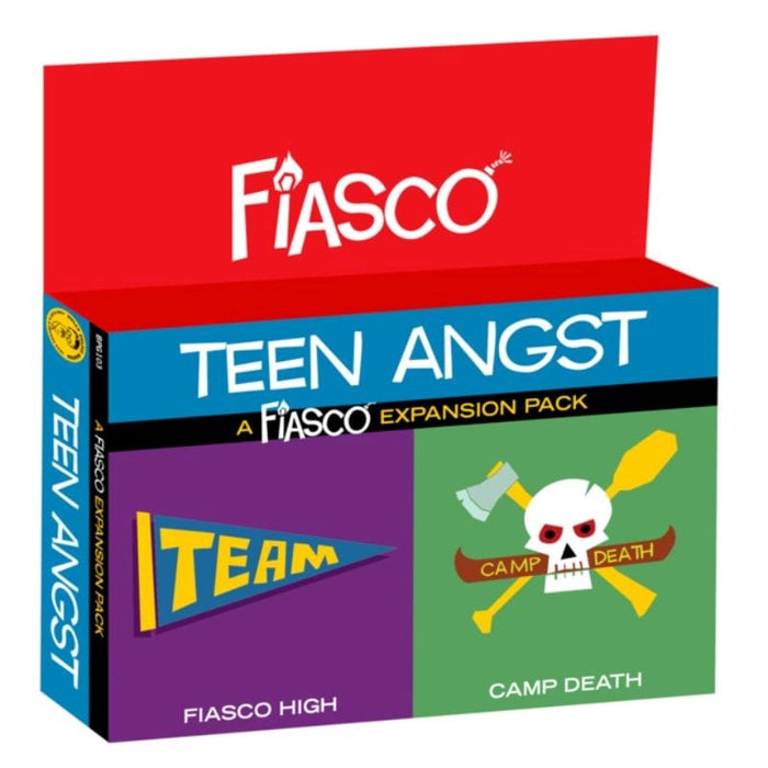 Fiasco RPG - Expansion Pack - Teen Angst