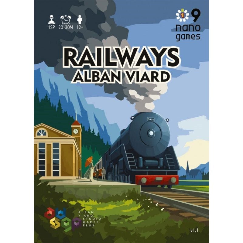 Capstone Games Board & Card Games Railways (Jun 2023 Release)