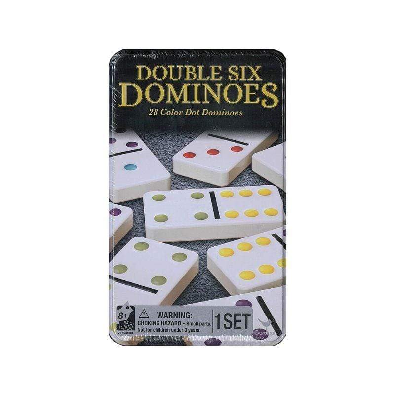 Cardinal Classic Games Dominoes - D6 Colour Dot (Cardinal)