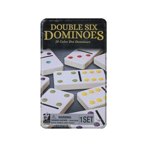 Cardinal Classic Games Dominoes - D6 Colour Dot (Cardinal)