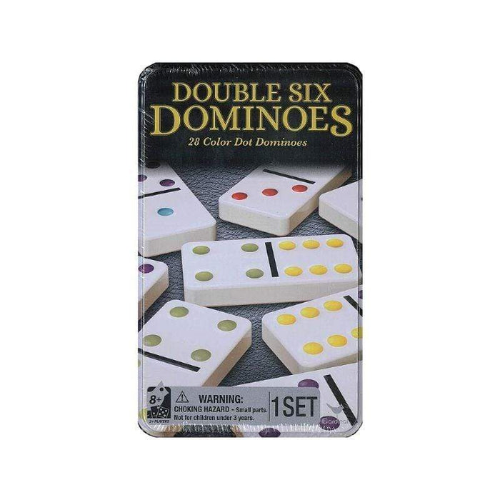 Dominoes - D6 Colour Dot (Cardinal)