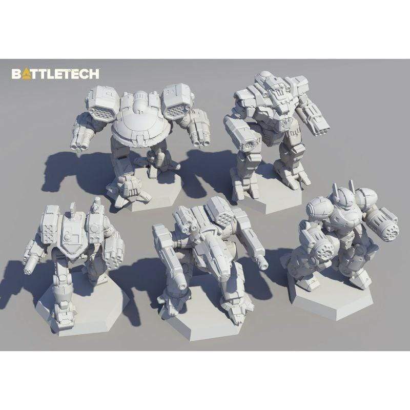 Catalyst Game Labs Miniatures Battletech - Clan Heavy Battle Star