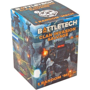 Catalyst Game Labs Miniatures Battletech Clan Invasion - Salvage Blind Box (Assorted)