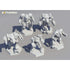 Catalyst Game Labs Miniatures Battletech - Clan Support Star