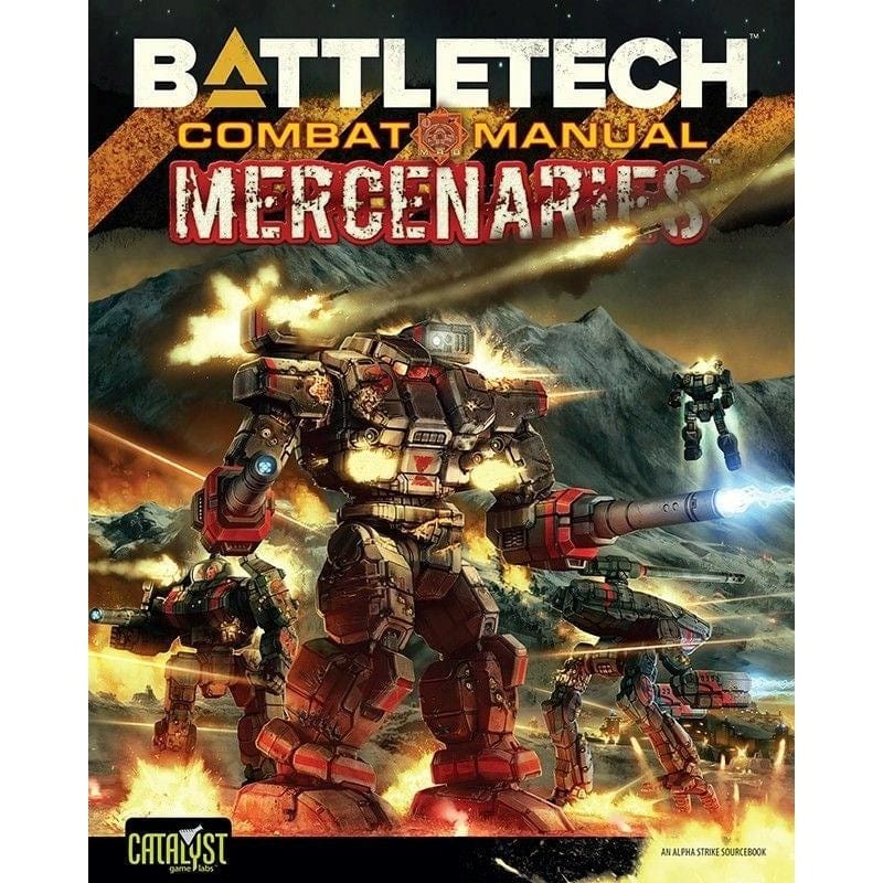Catalyst Game Labs Miniatures Battletech - Combat Manual Mercenaries