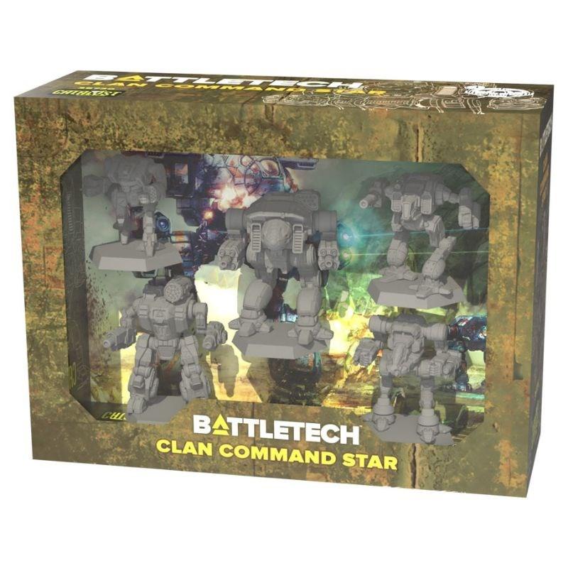 Catalyst Game Labs Miniatures Battletech - ForcePack - Clan Command Star
