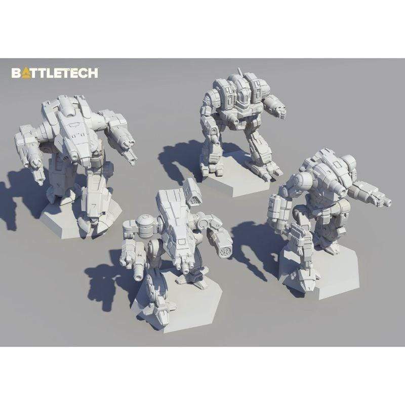 Catalyst Game Labs Miniatures Battletech - Inner Sphere Heavy Battle Lance