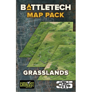 Catalyst Game Labs Miniatures BattleTech - Map Set Grasslands
