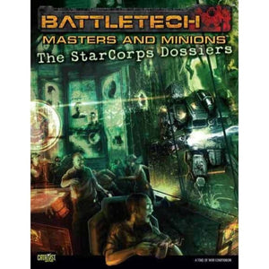 Catalyst Game Labs Miniatures BattleTech - Masters and Minions The StarCorps Dossiers
