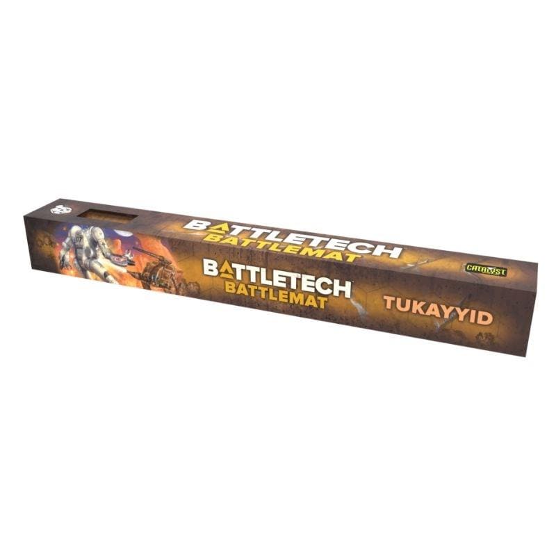 Catalyst Game Labs Miniatures Battletech - Premium BattleMat - Tukkayid Clan Smoke Jaguar / Deployment Zone