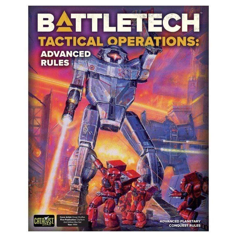 Catalyst Game Labs Miniatures Battletech - Tactical Operations - Advanced Rules