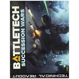 Catalyst Game Labs Roleplaying Games Battletech RPG - Technical Readout Succession Wars