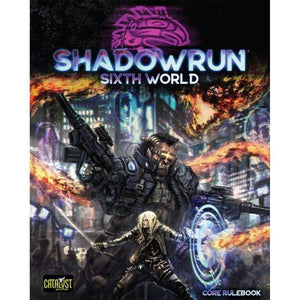 Catalyst Game Labs Roleplaying Games Shadowrun 6th Ed - Core Rulebook