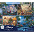 Ceaco Jigsaws Thomas Kinkade - Disney 4 In 1 Multipack Series 9 (500pc)