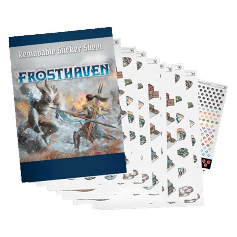 Cephalofair Games Board & Card Games Frosthaven - Removeable Sticker Set
